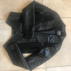 Sexy BE by Blanc Noir Faux Leather Moto jacket